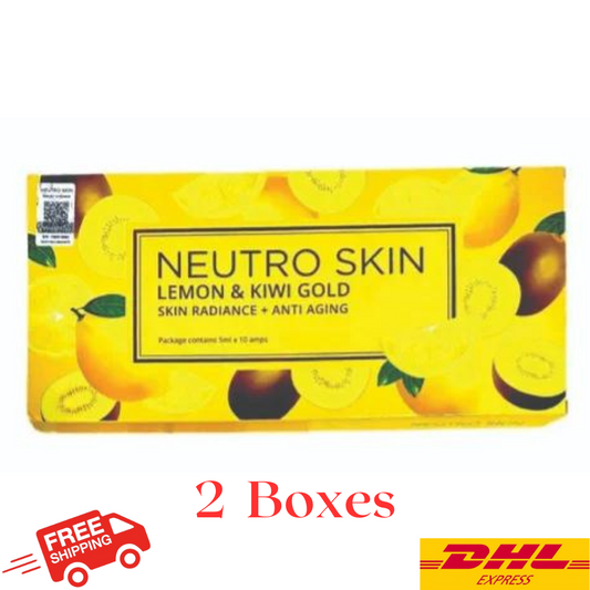 Neutro Skin Lemon & Kiwi Gold Vitamin C and Collagen (2 Boxes)