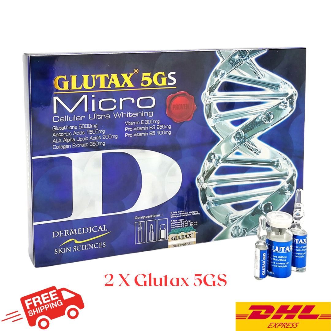 Glutax 5GS Micro Cellular Ultra Whitening (2 Boxes)