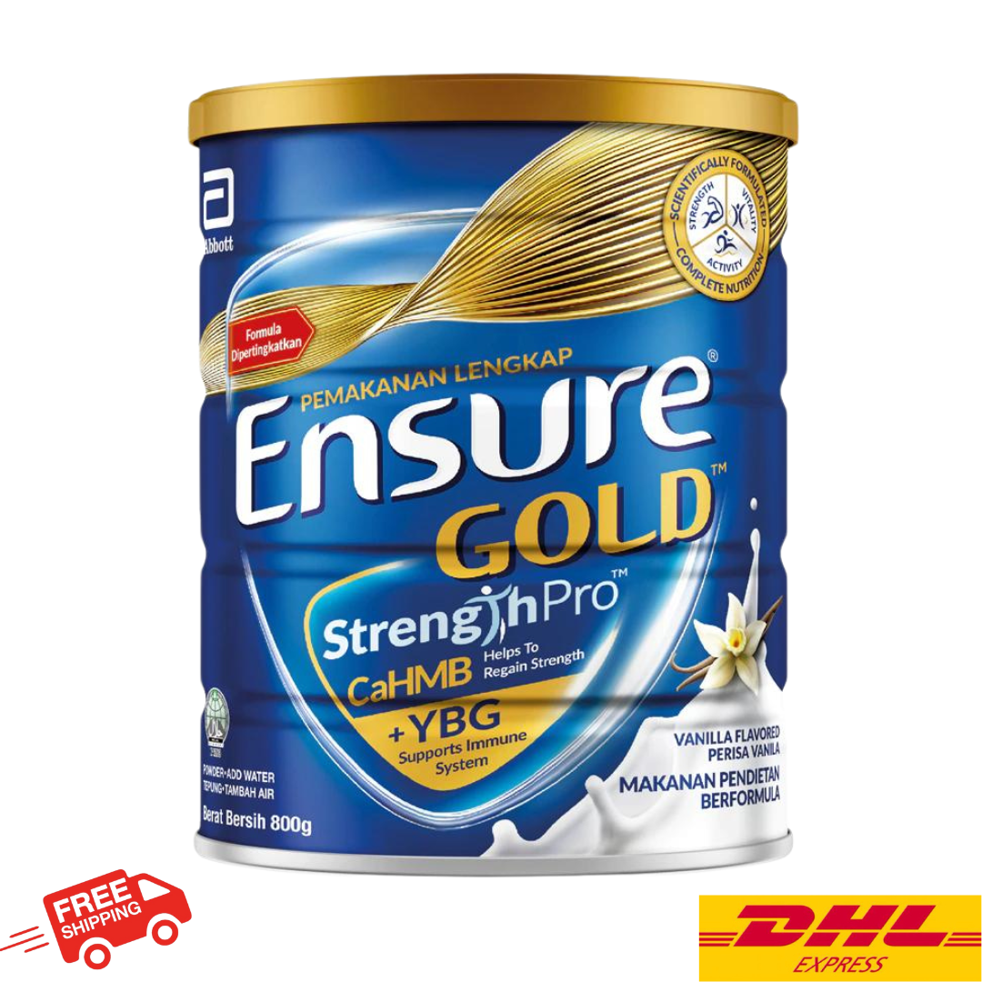 Abbott Ensure Gold Vanilla 800g - New Packaging