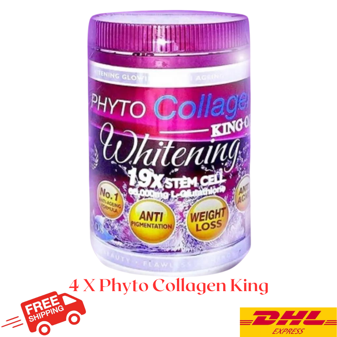 DSM Phyto Collagen King Whitening Anti-Aging 19X Stemcell 800g (4 Bottles)