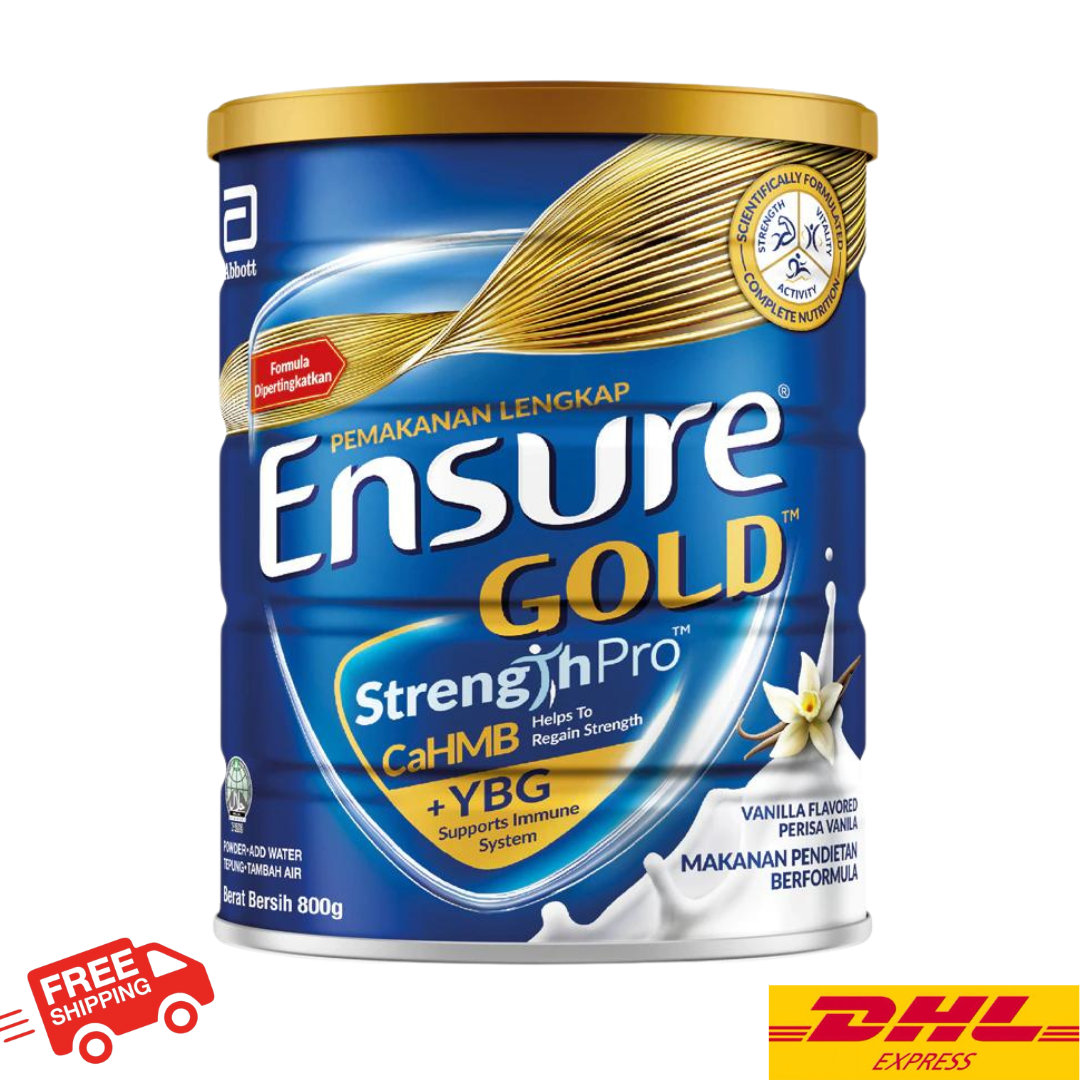 Abbott Ensure Gold Vanilla 800g - New Packaging