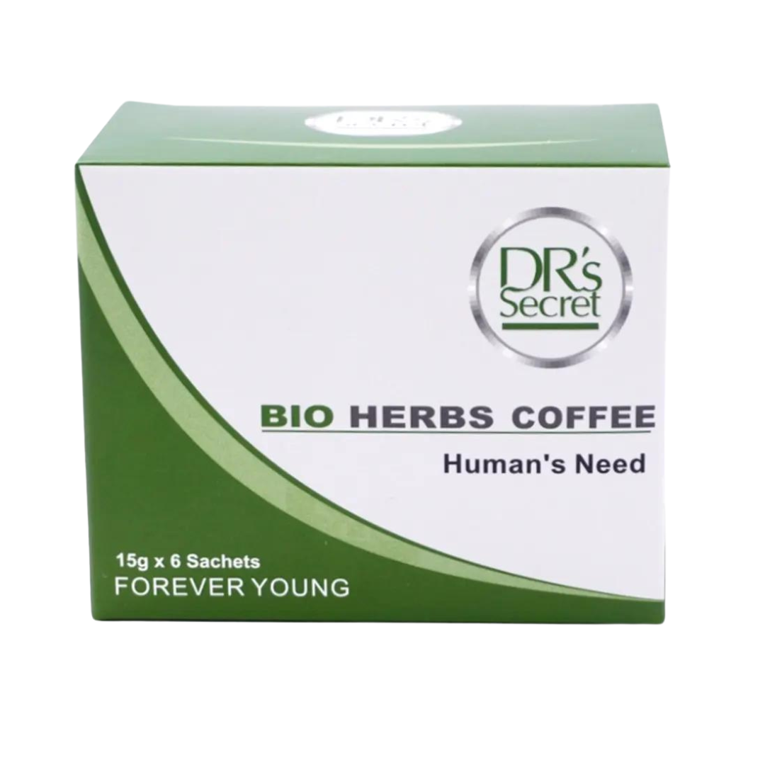 Drs Secret Bio Herbs Instant Coffee For Men Forever Young (1 Box)