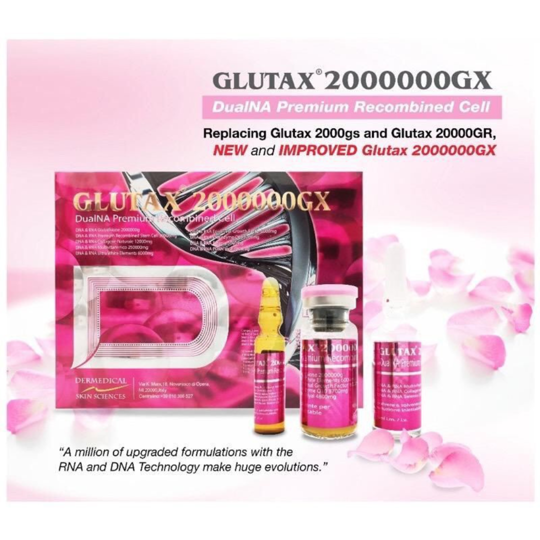 Glutax 2000000GX DualNA Premium Recombined Cell (2 Boxes)