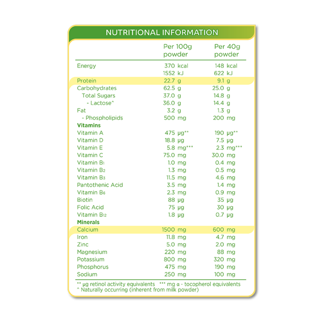 Anlene Gold 5X Milk Powder 1kg (2 Packs)