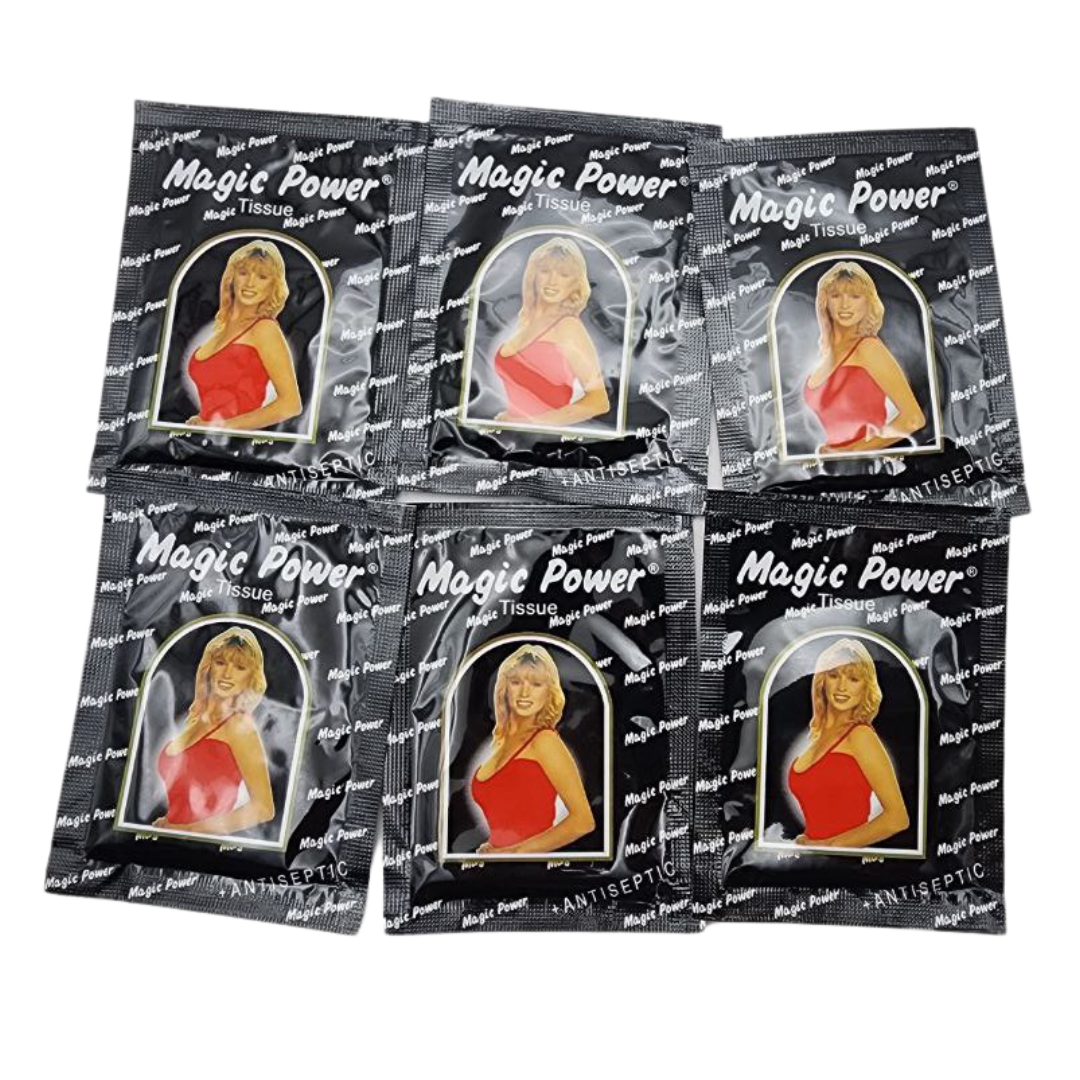 Super Magic Man Antiseptic Tissue Longer Delayed Ejaculation (5 Boxes - 30 sachets)