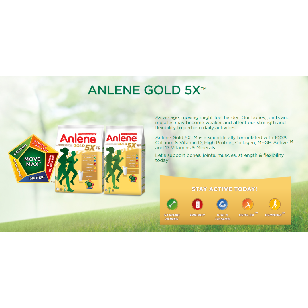 Anlene Gold 5X Milk Powder 1kg