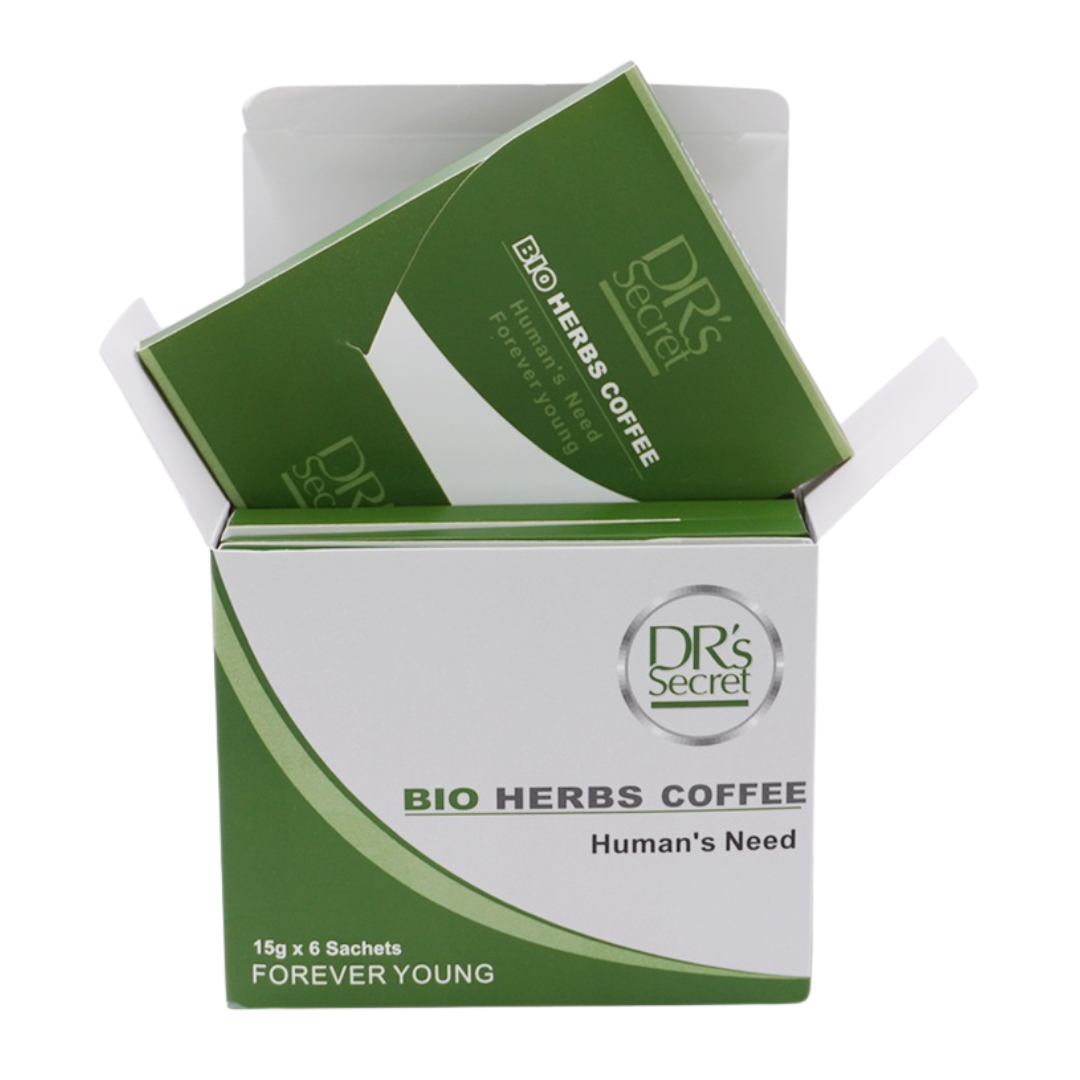 Drs Secret Bio Herbs Instant Coffee For Men Forever Young (1 Box)
