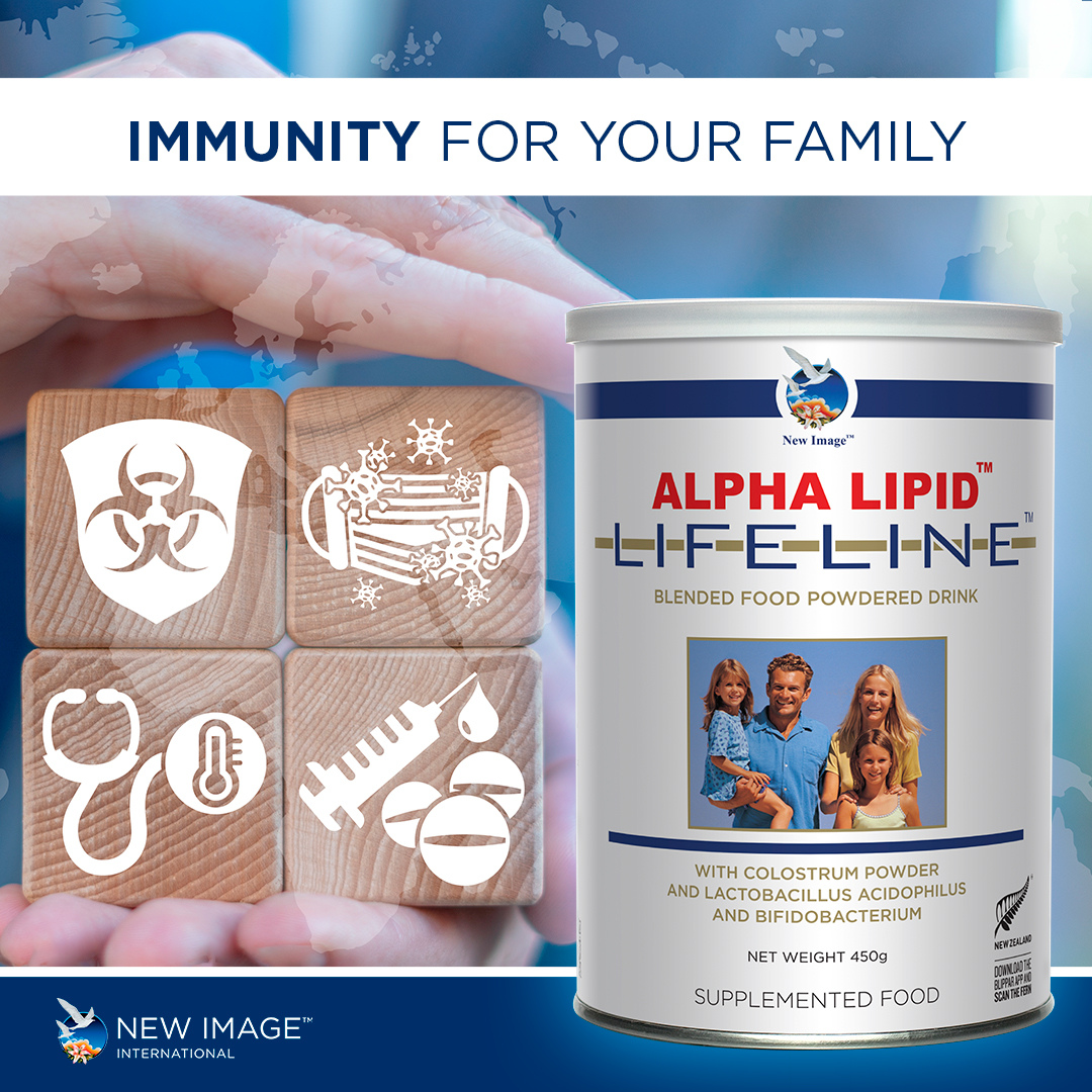 Alpha Lipid Lifeline Blended Milk Colostrum Powder (6 boxes x 14 sachets)