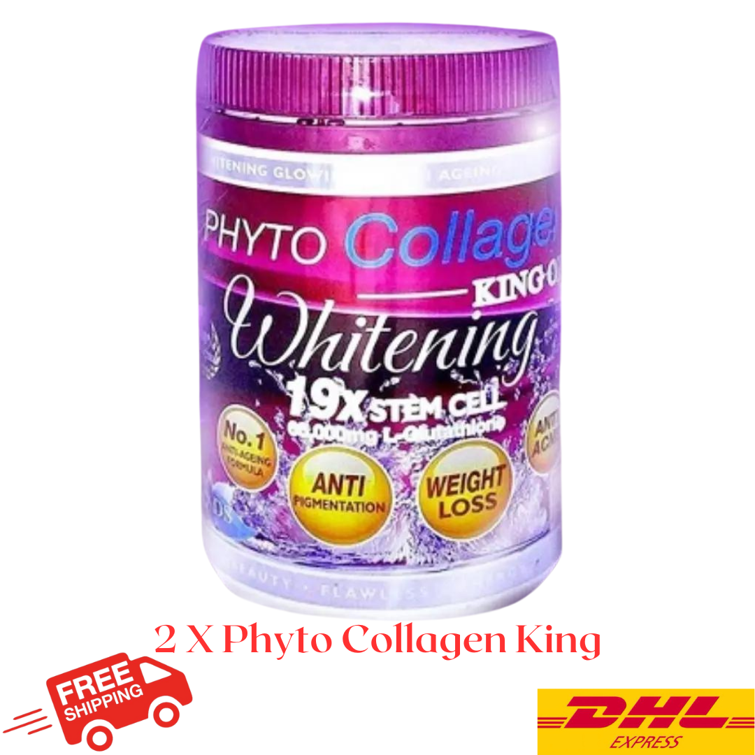 DSM Phyto Collagen King Whitening Anti-Aging 19X Stemcell 800g (2 Bottles)