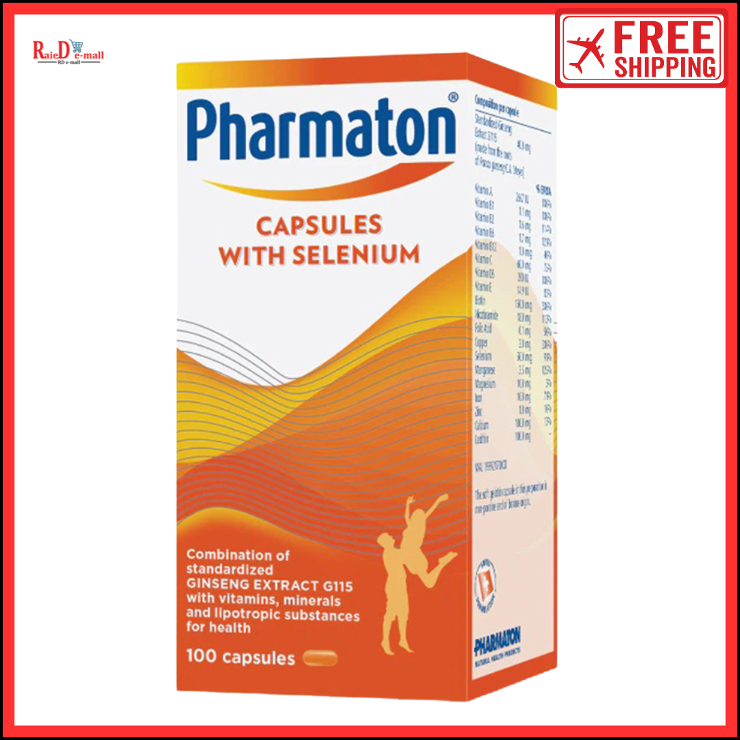 Pharmaton Capsule Multivitamin & Minerals + Ginseng 100s | Enhance Physical Performance