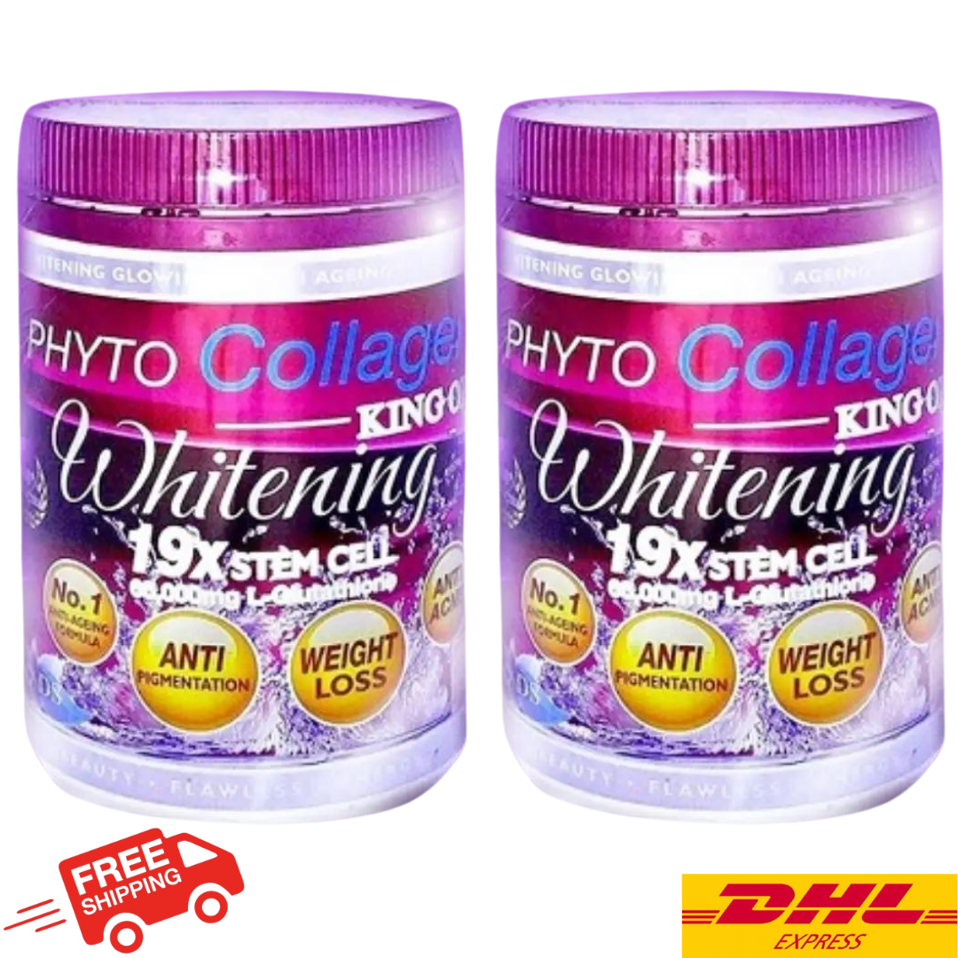 DSM Phyto Collagen King Whitening Anti-Aging 19X Stemcell 800g (2 Bottles)