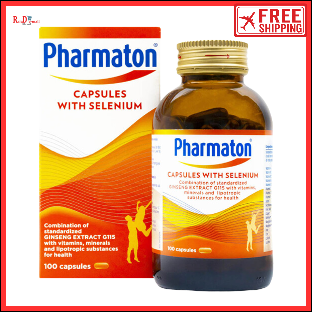 Pharmaton Capsule Multivitamin & Minerals + Ginseng 100s | Enhance Physical Performance