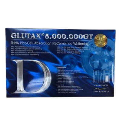 Glutax 5000000GT TriNA Pico-Cell Absorption Recombined Whitening (4 Boxes)