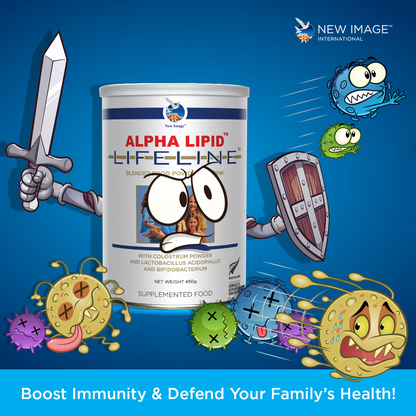 Alpha Lipid Lifeline Blended Milk Colostrum Powder (6 boxes x 14 sachets)