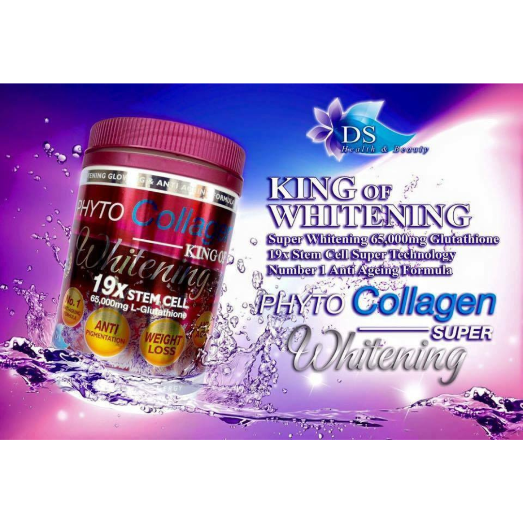 DSM Phyto Collagen King Whitening Anti-Aging 19X Stemcell 800g (2 Bottles)