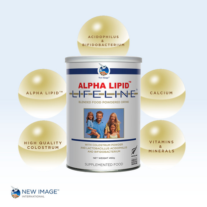 Alpha Lipid Lifeline Blended Milk Colostrum Powder (6 boxes x 14 sachets)