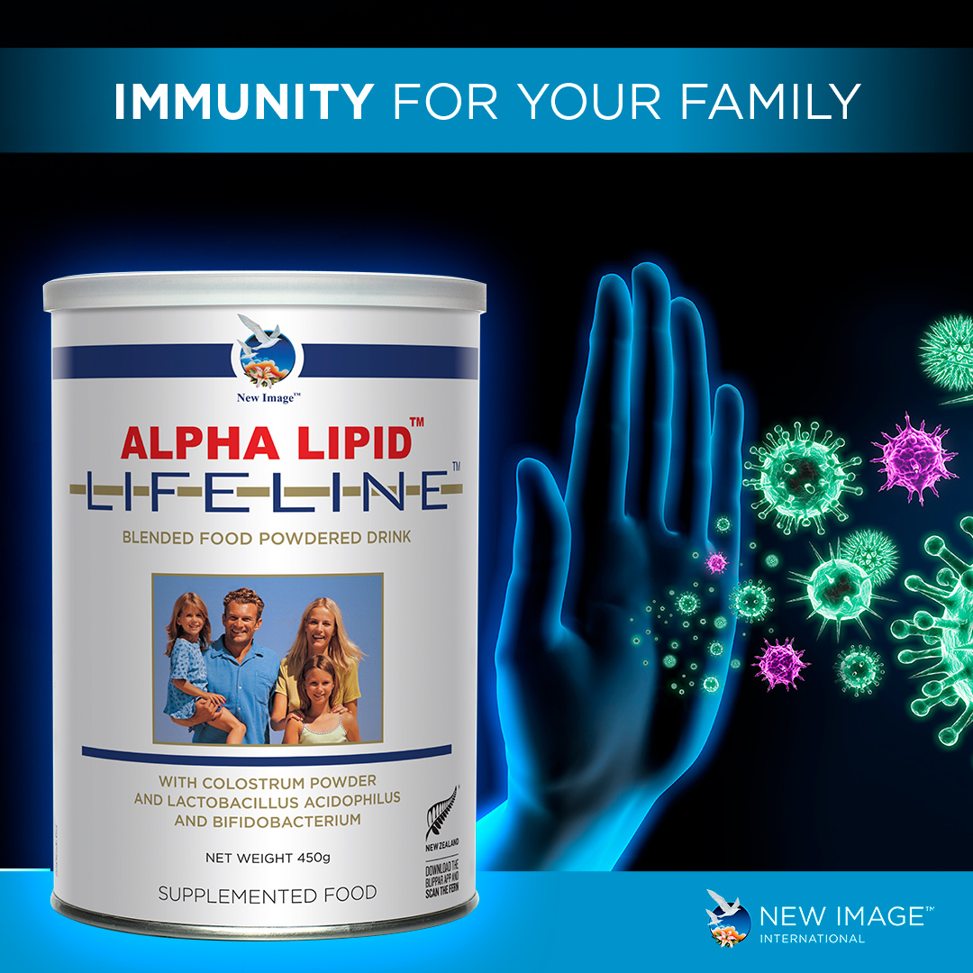 Alpha Lipid Lifeline Blended Milk Colostrum Powder (6 boxes x 14 sachets)